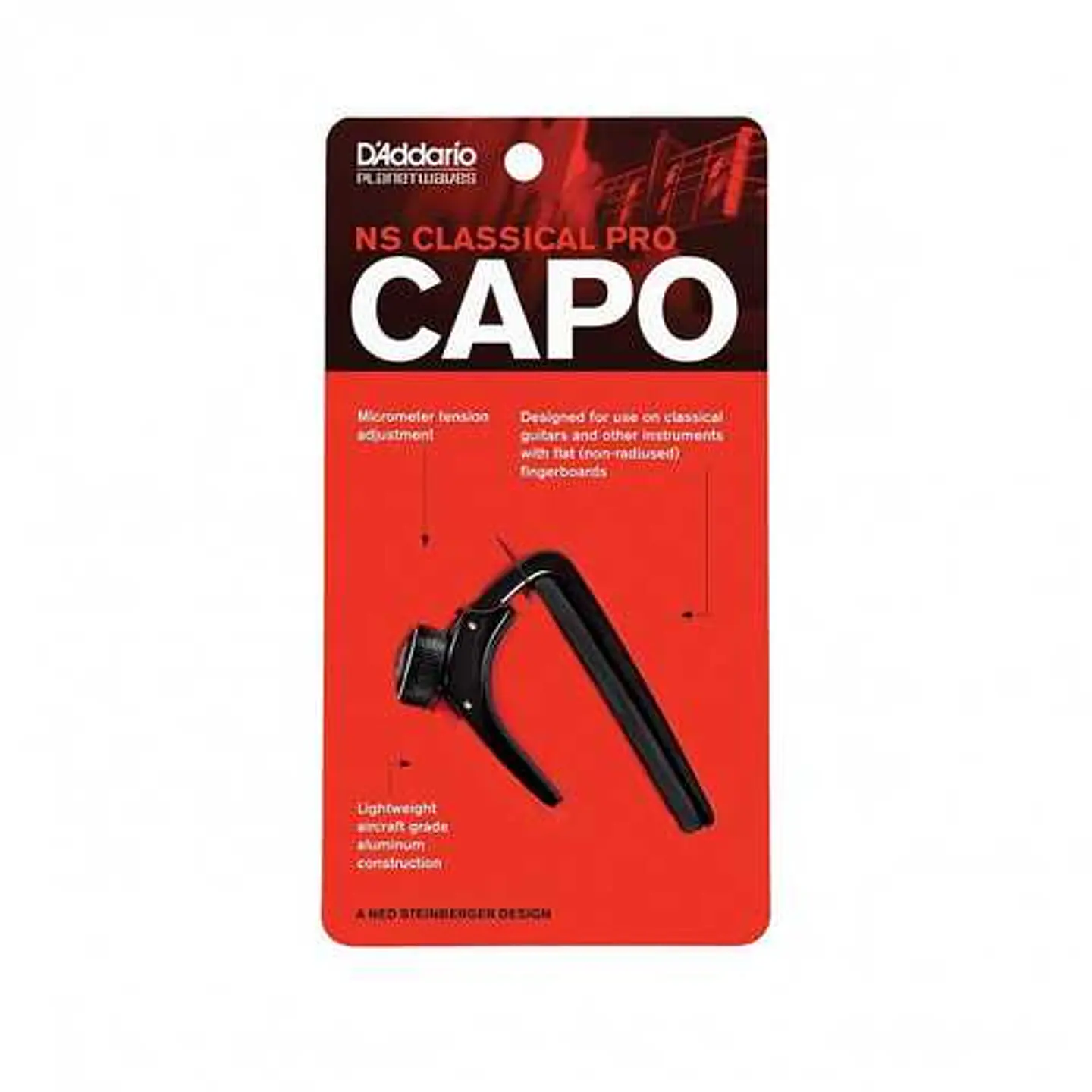 Capo guitarra clásica DADDARIO NS CLASICAL PRO 1