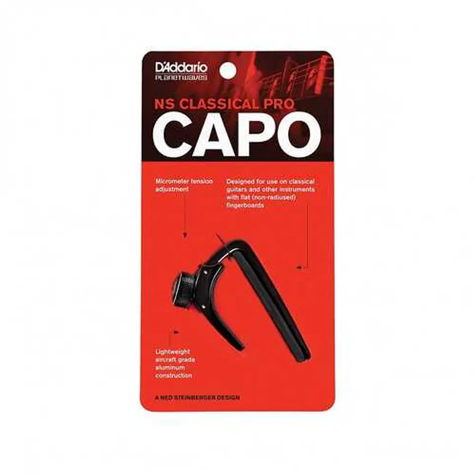 Capo guitarra clásica DADDARIO NS CLASICAL PRO 1