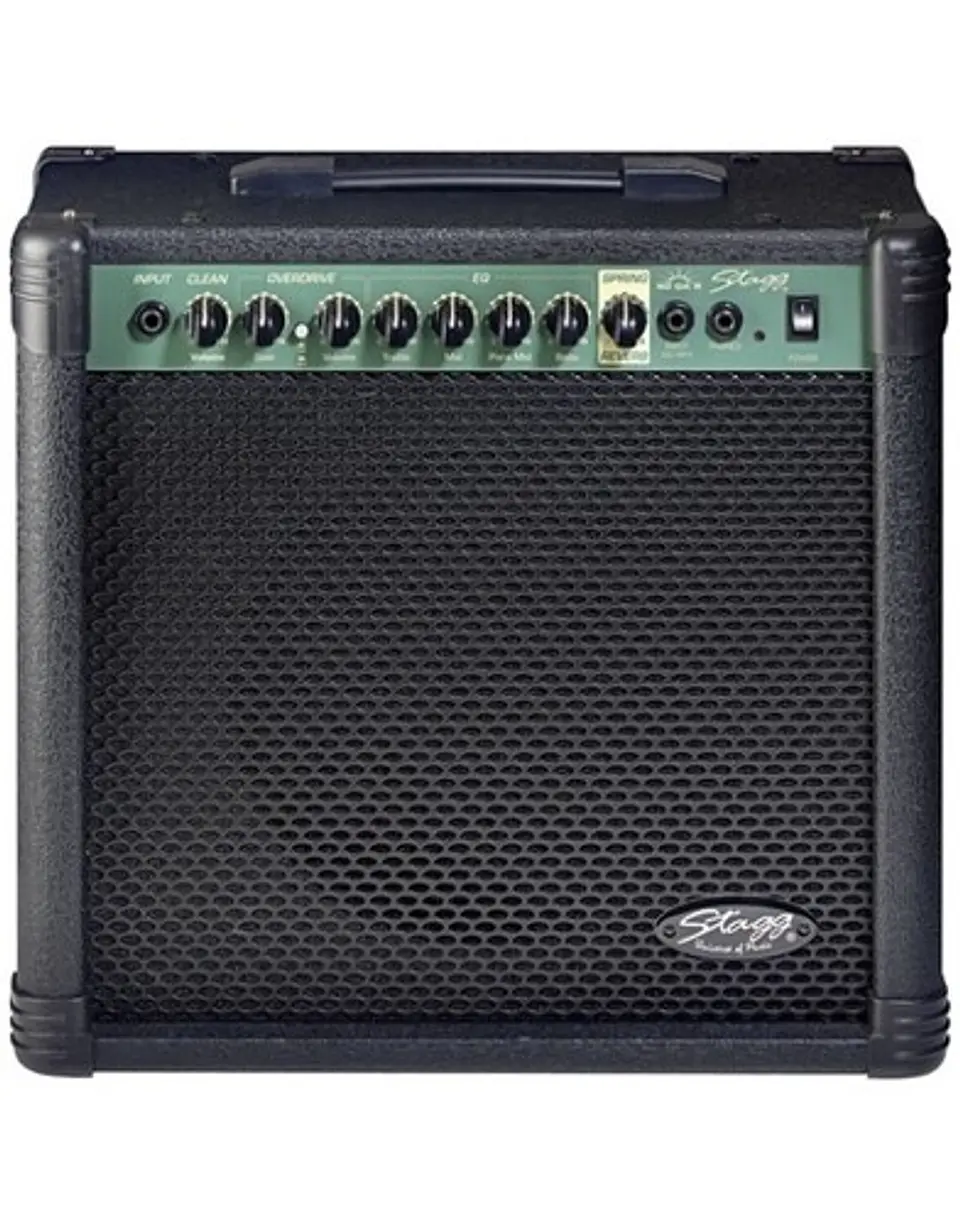 Amplificador de Guitarra con Distorsión STAGG 40w 1