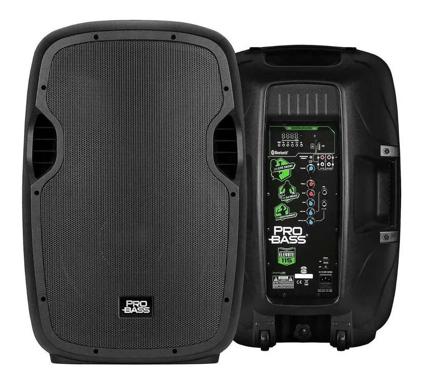 Caja Acustica Activa Pro Bass Elevate 115 1