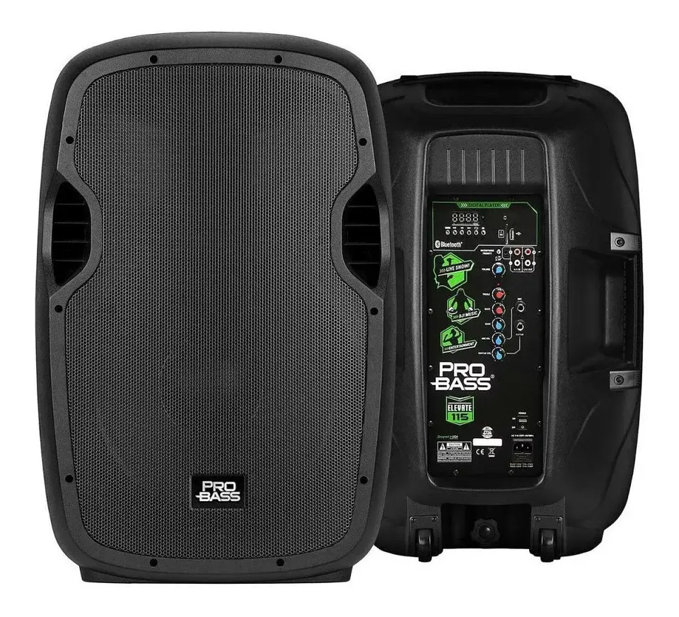 Caja Acustica Activa Pro Bass Elevate 115 1