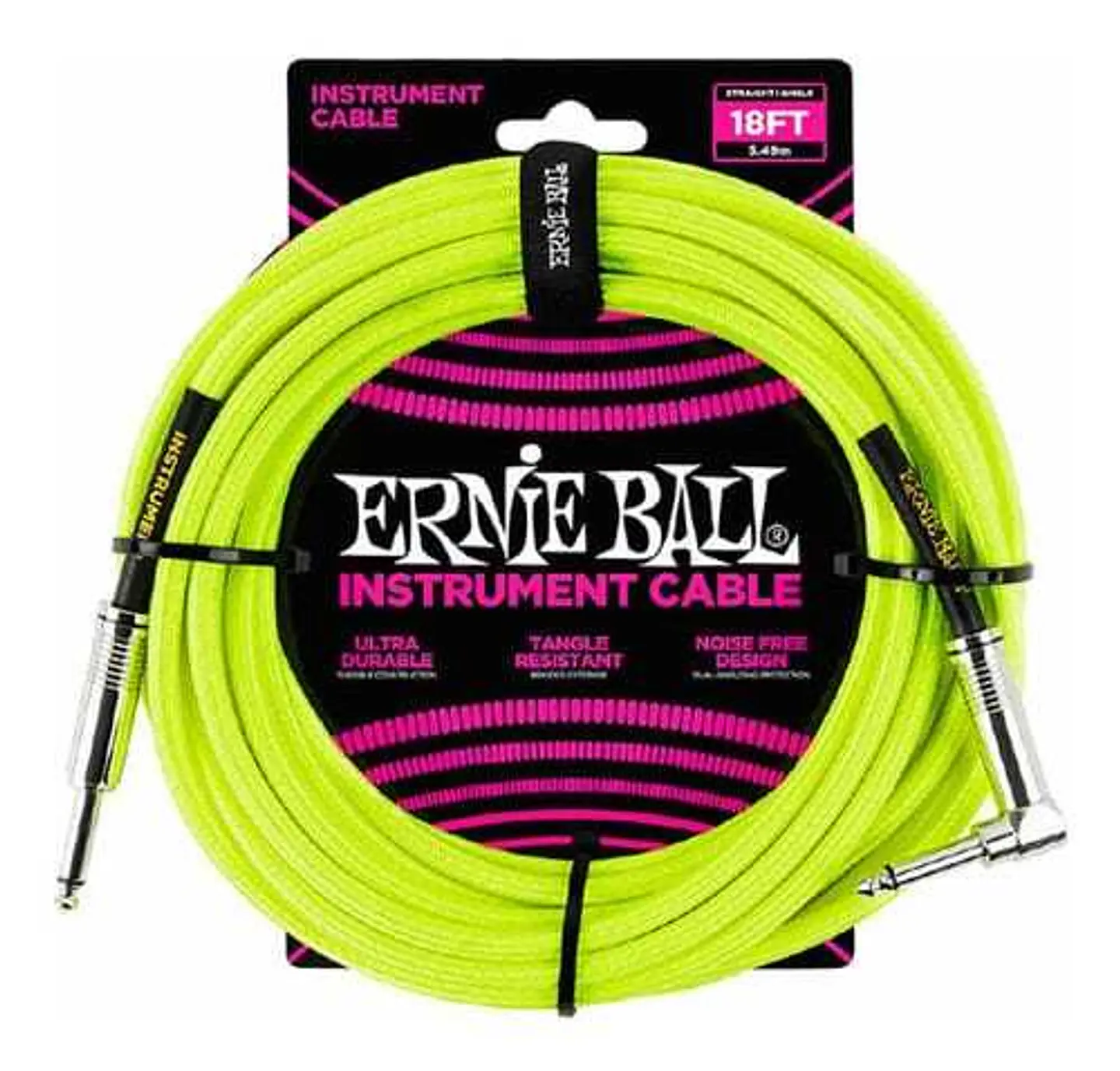 Cable Instrumento ERNIEBALL NEON 1