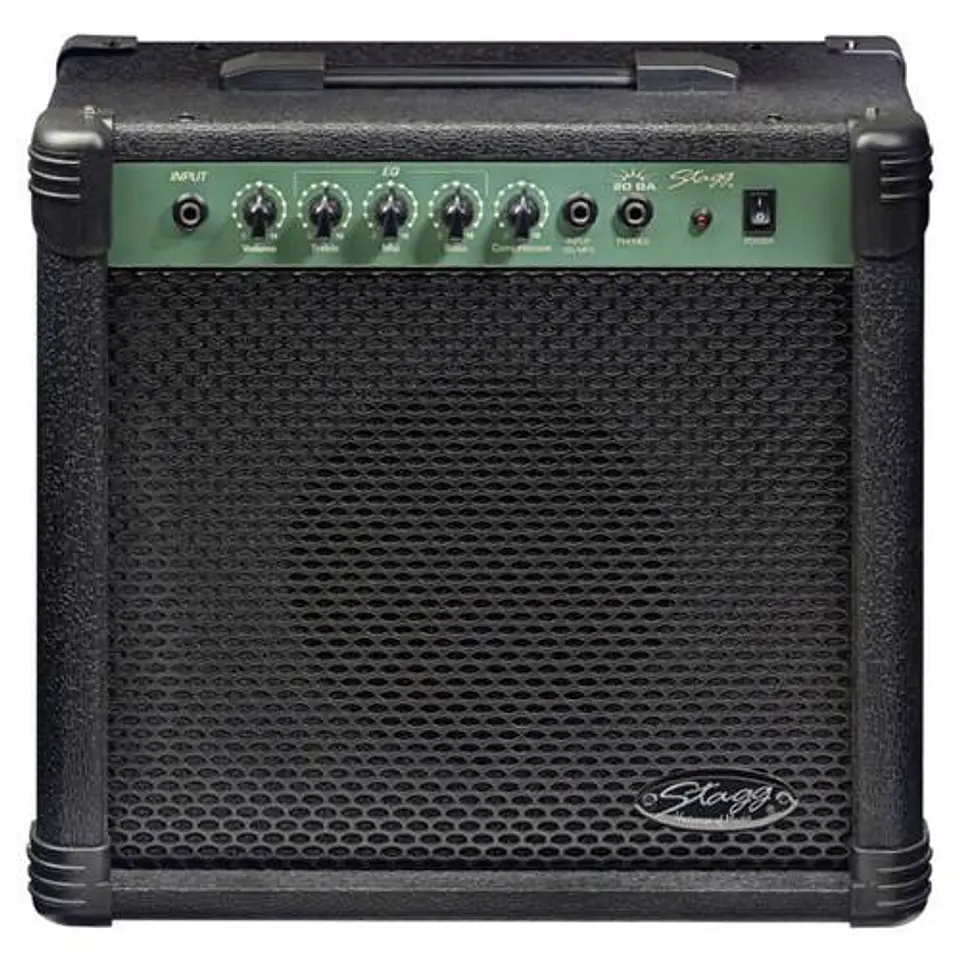 Amplificador  de Bajo STAGG 20w con compresor 1