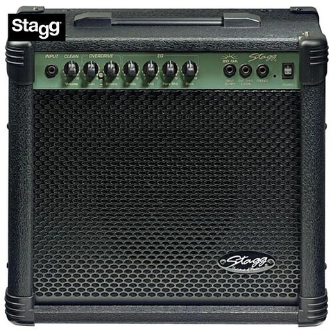Amplificador de Guitarra STAGG 20w c/distorsión