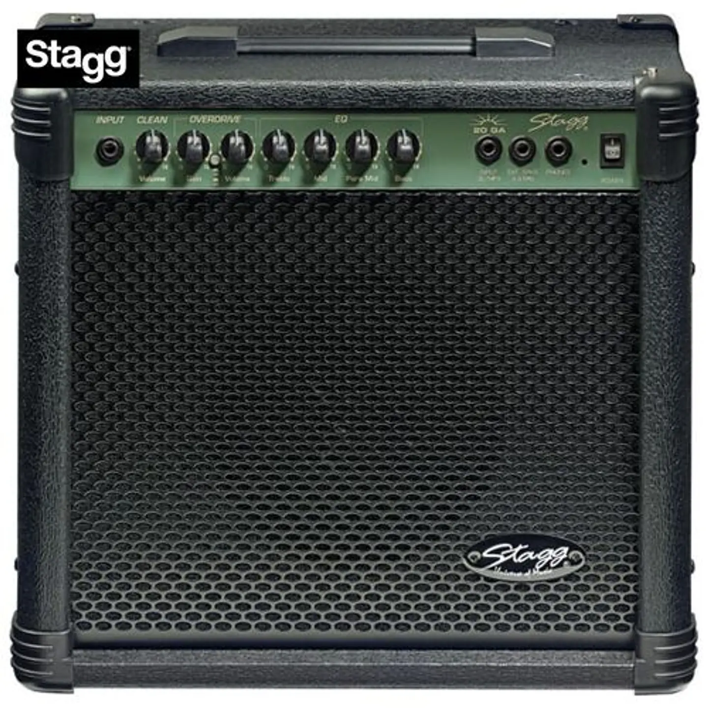 Amplificador de Guitarra STAGG 20w c/distorsión 1