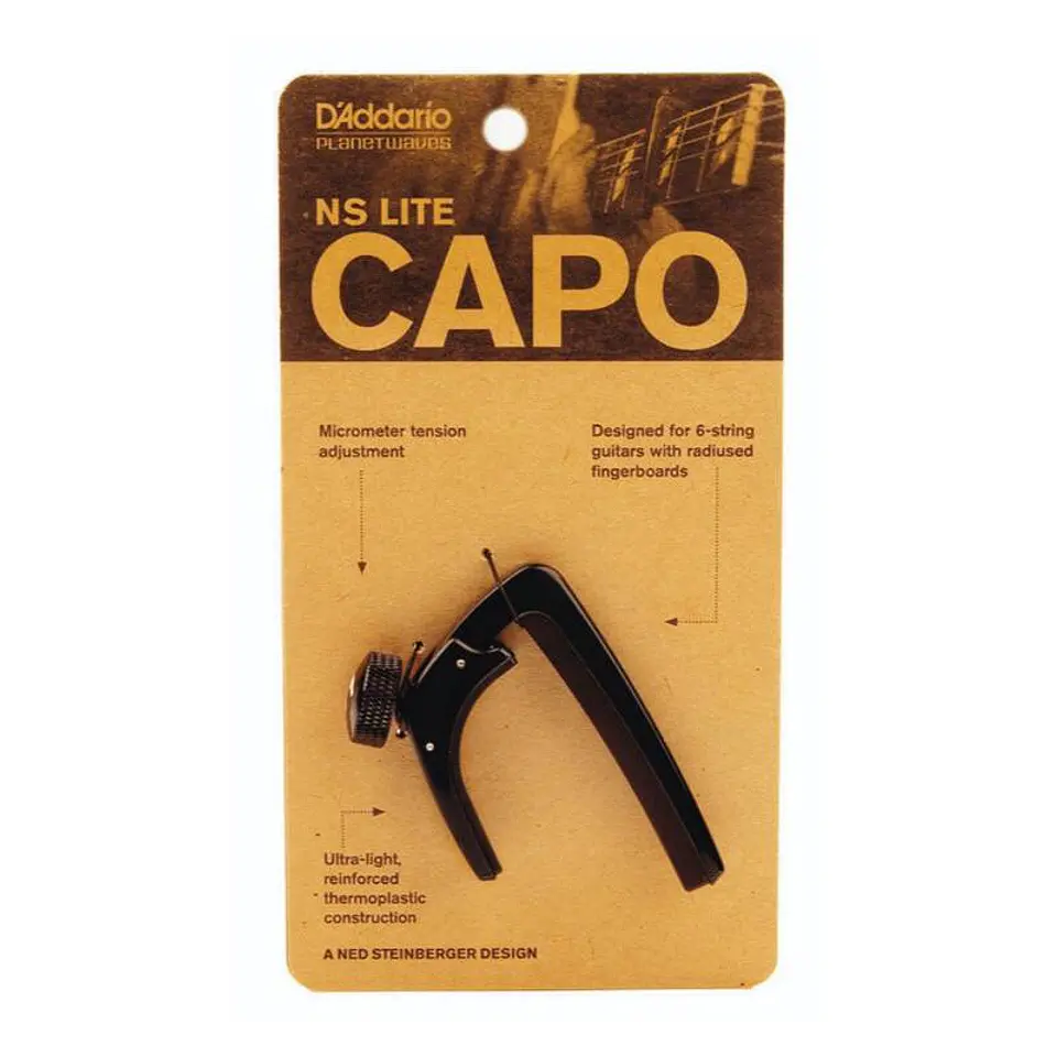 Capo Lite guitarra acustica y electrica DADDARIO 1