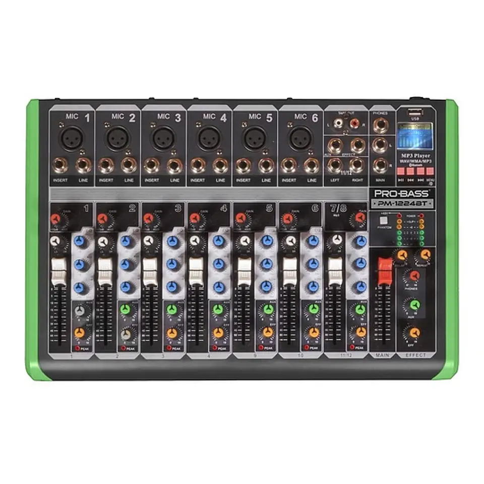 Consola Analoga PROBASS PM 1224BT 1
