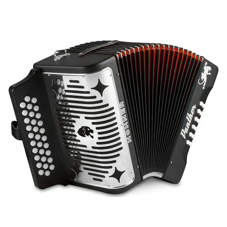 Acordeon hohner Panther II - Black 1
