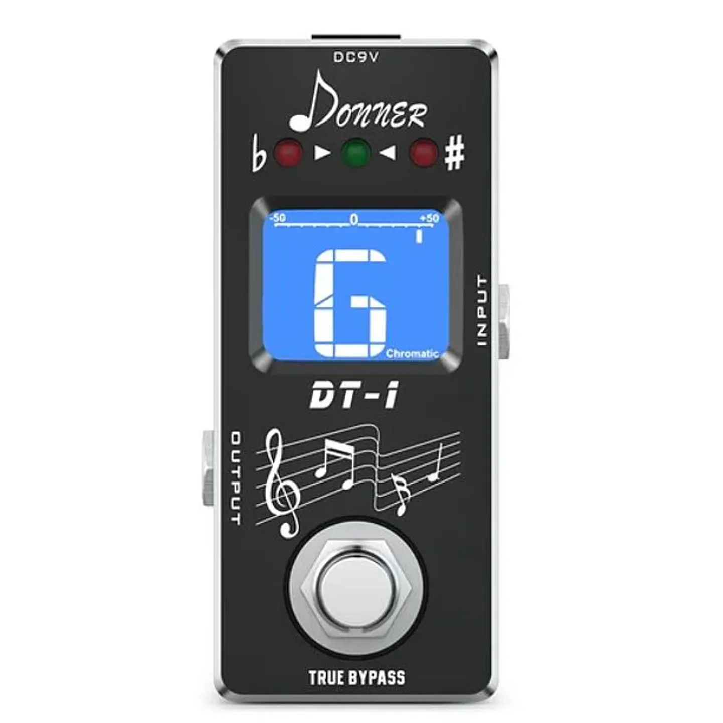 Afinador de pedal DONNER DT1 1