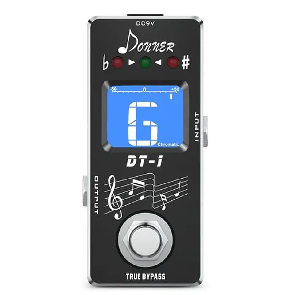 Afinador de pedal DONNER DT1 1