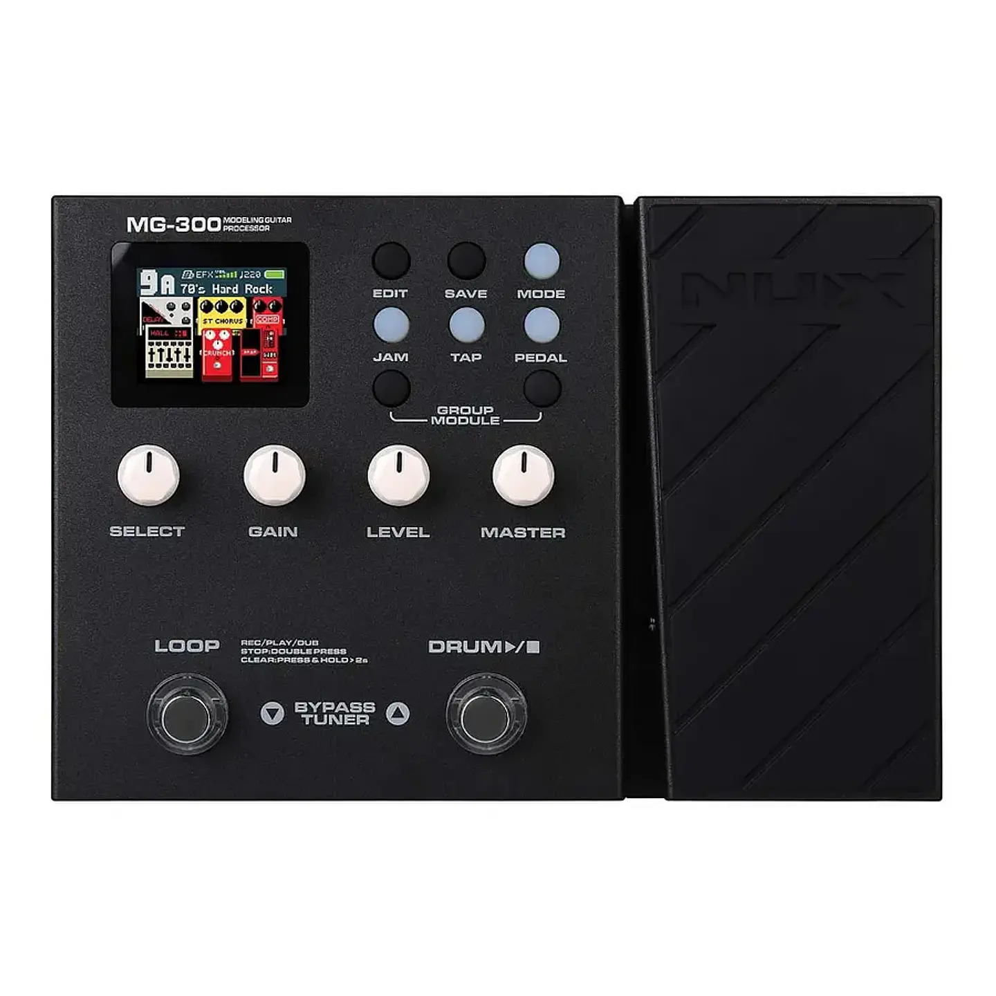Pedalera multiefecto para guitarra NUX MG300 1