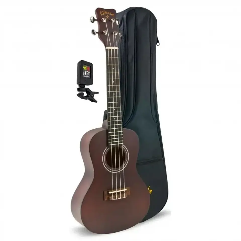 Ukelele Soprano PACK KOHALA + afinador + funda 1