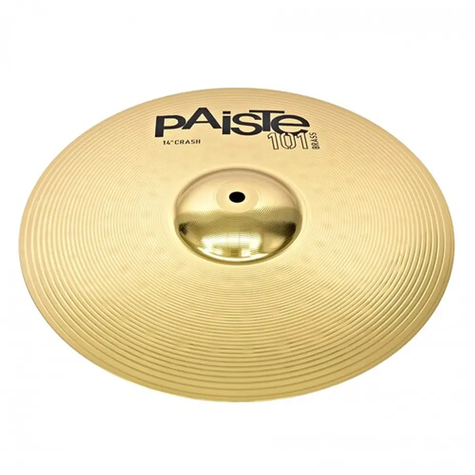 Platillo Crash 14 pulgadas PAISTE 101 BRASS 1