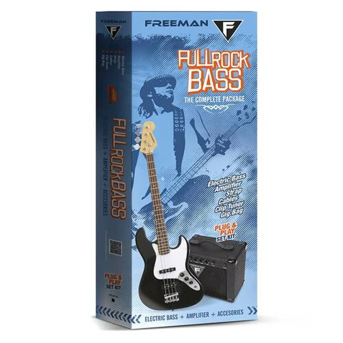 Pack de Bajo Full Rock FREEMAN BK 1
