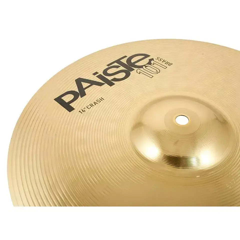 Platillo Crash 14 pulgadas PAISTE 101 BRASS 2