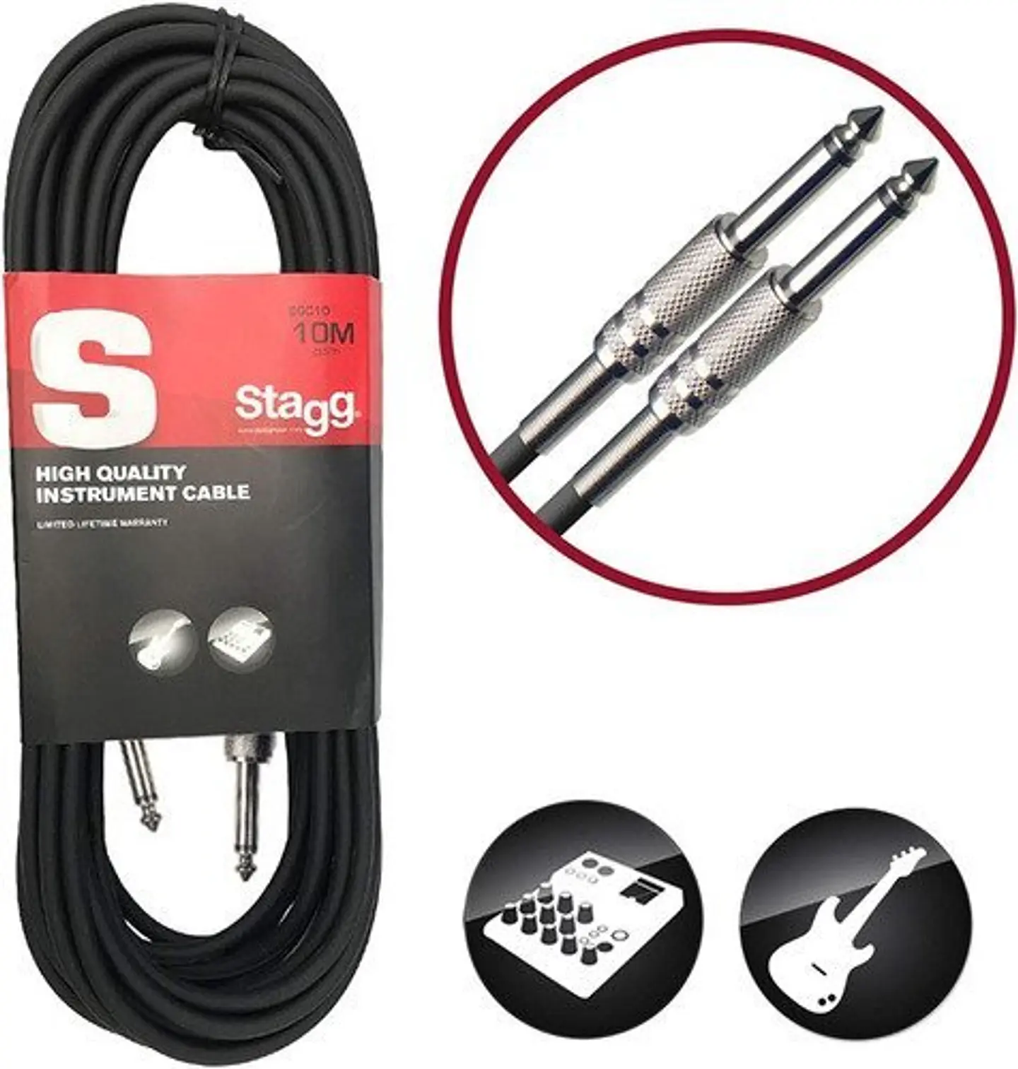CABLE STAGG PLUG PLUG 10 METROS 1