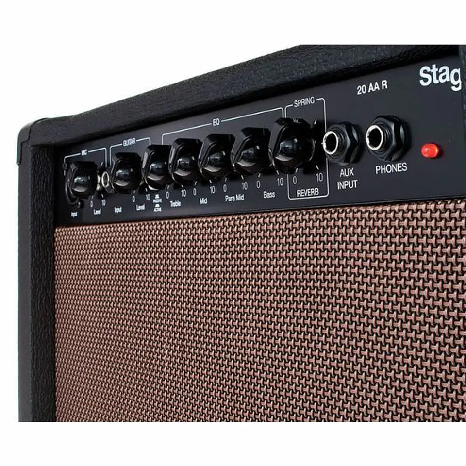 Amplificador Guitarra Electroacústica 20W STAGG 3