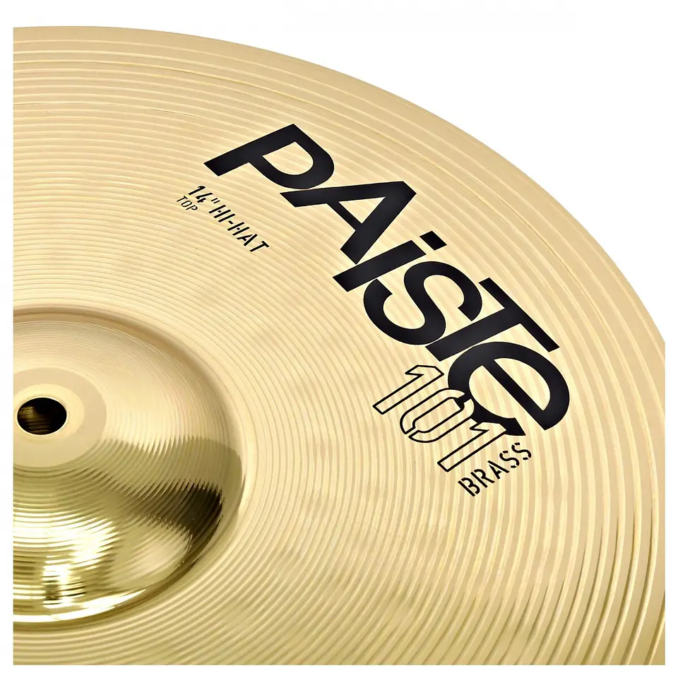 Platillo Hi Hat 14 pulgadas PAISTE 101 BRASS 3