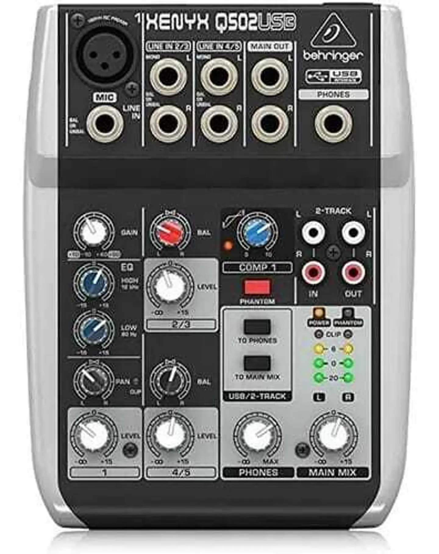 Mezclador Interfaz Audio Q502usb BEHRINGER 1