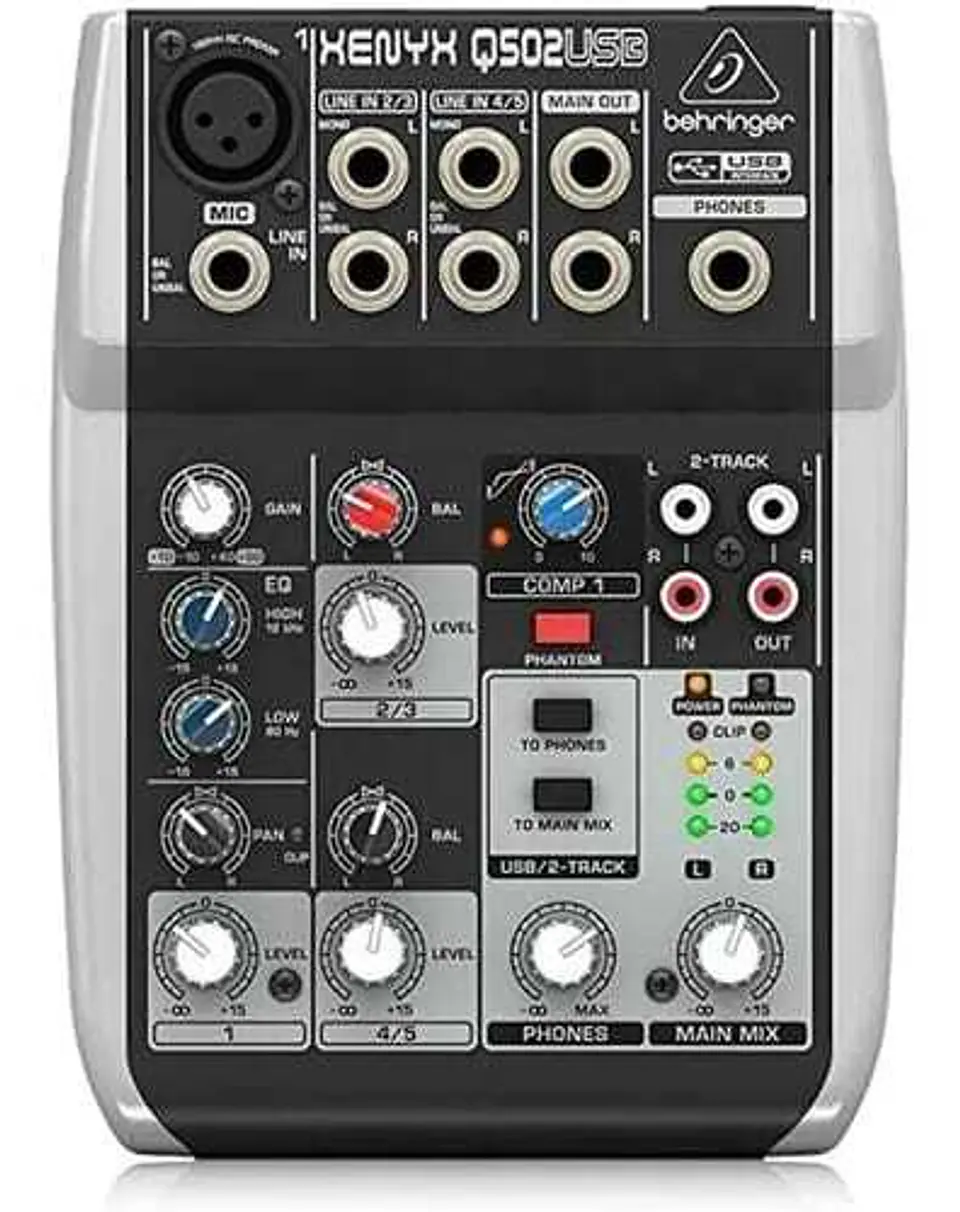 Mezclador Interfaz Audio Q502usb BEHRINGER 1