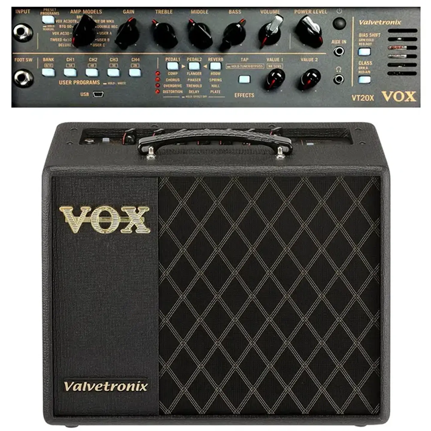 Amplificador de guitarra VOX VT20X - 20W 1