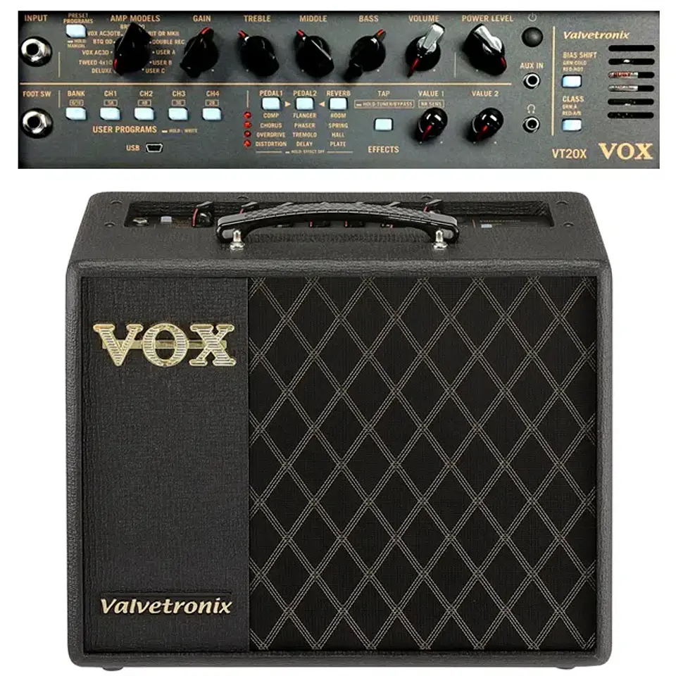Amplificador de guitarra VOX VT20X - 20W 1