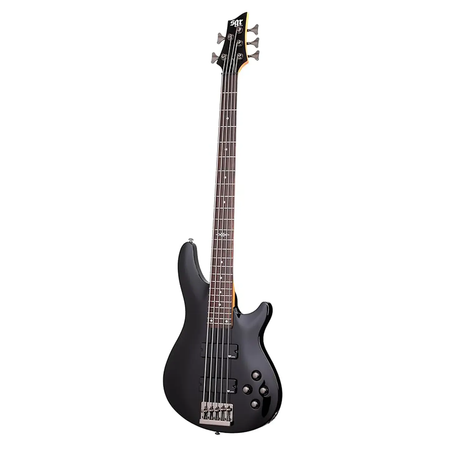 Bajo Electrico 5 cuerdas Schecter Gloss Black 1