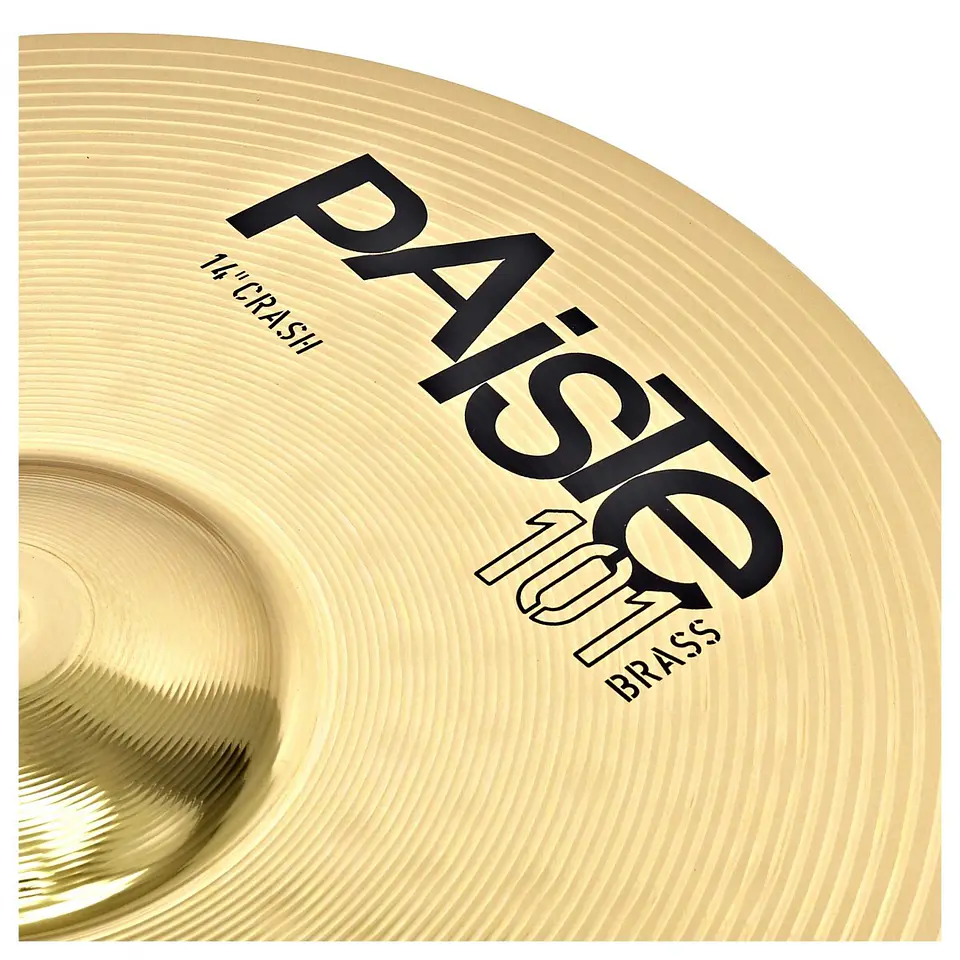 Platillo Crash 14 pulgadas PAISTE 101 BRASS 5