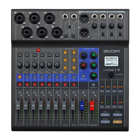 Mixer Digital Zoom L-8