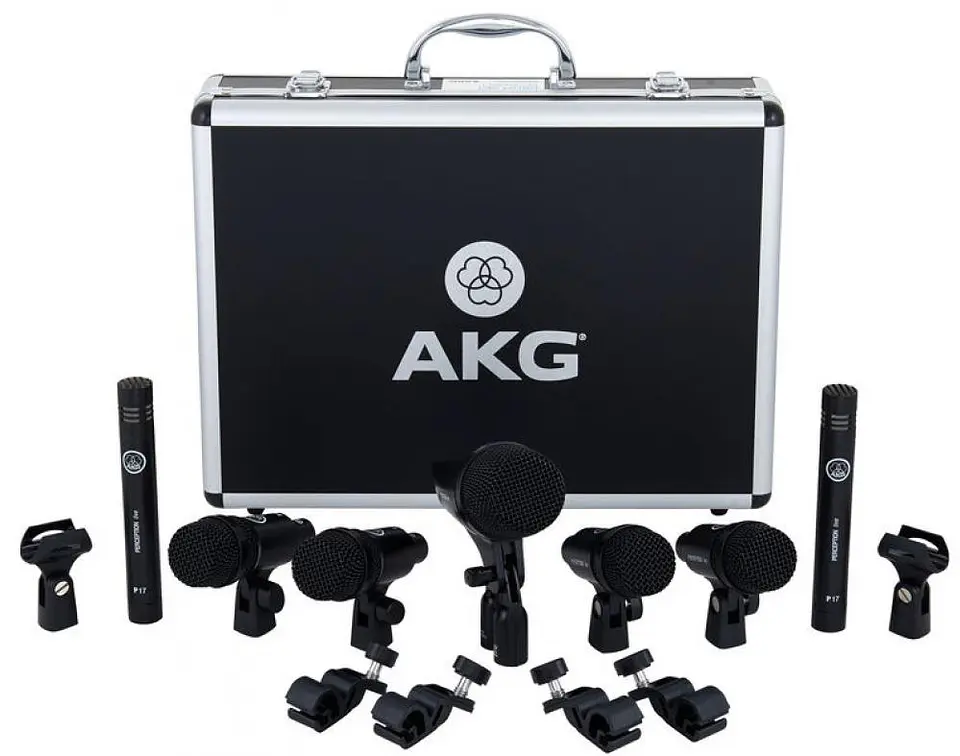 Set de 7 micrófono batería DRUM SESSION I AKG 1