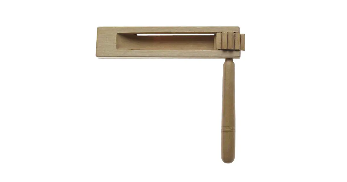 Matraca de madera