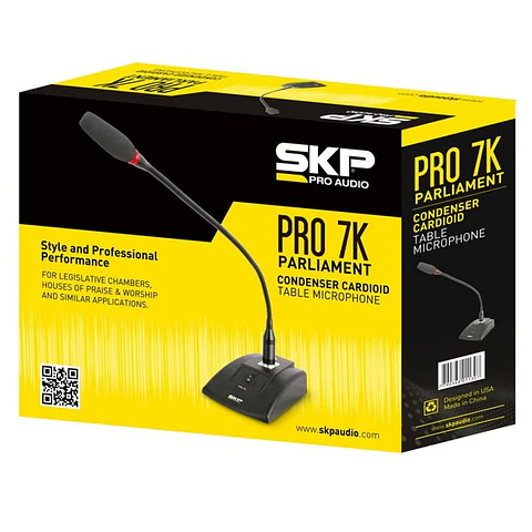 Micrófono cuello ganso SKP PRO AUDIO PRO-7K