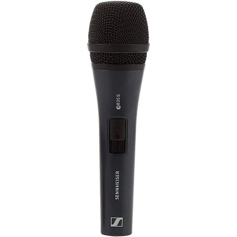 Micrófono Vocal Sennheiser E835-S cardioide dinámico con switch