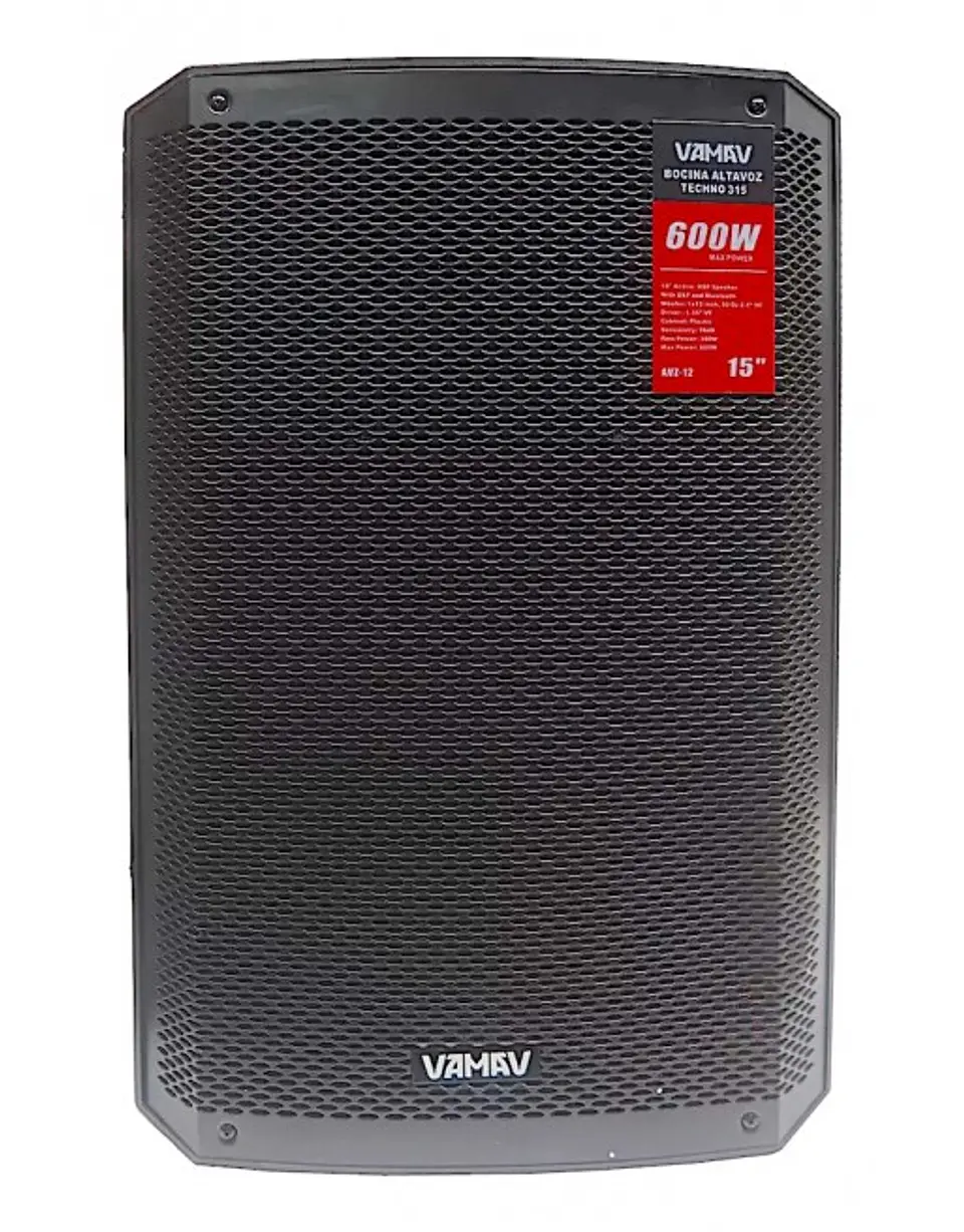 Caja Activa 15″ 300W RMS Vamav TECHNO 315  1