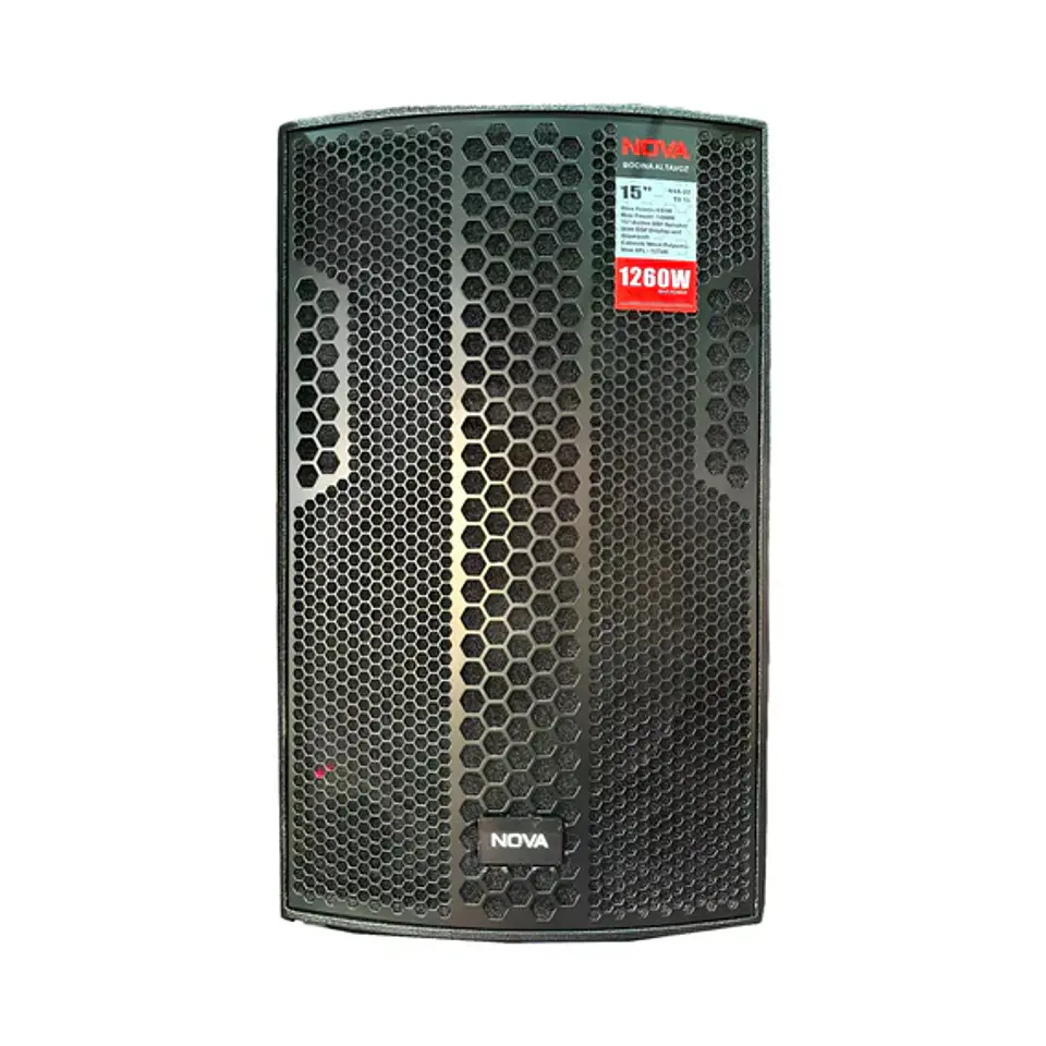 Caja Activa 15″ 630W RMS Vamav NOVA TX15  1