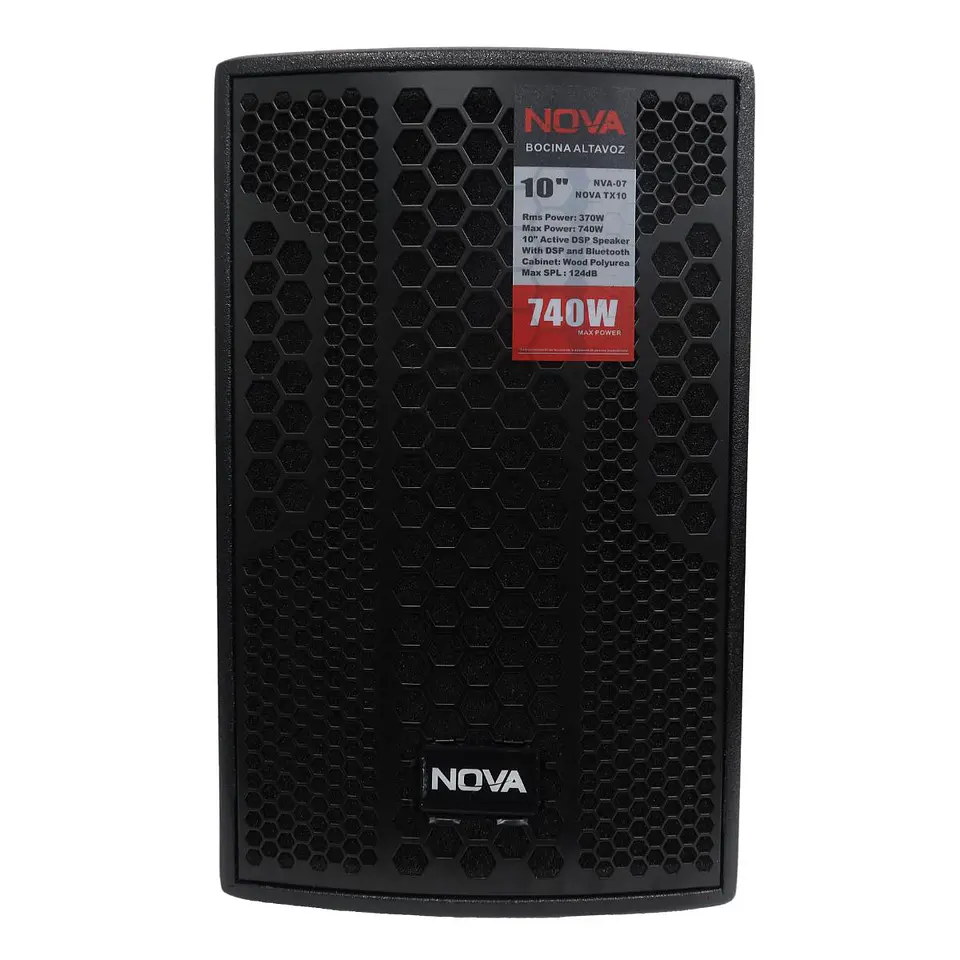 Caja Activa 10″ 350W RMS Vamav NOVA TX10  1