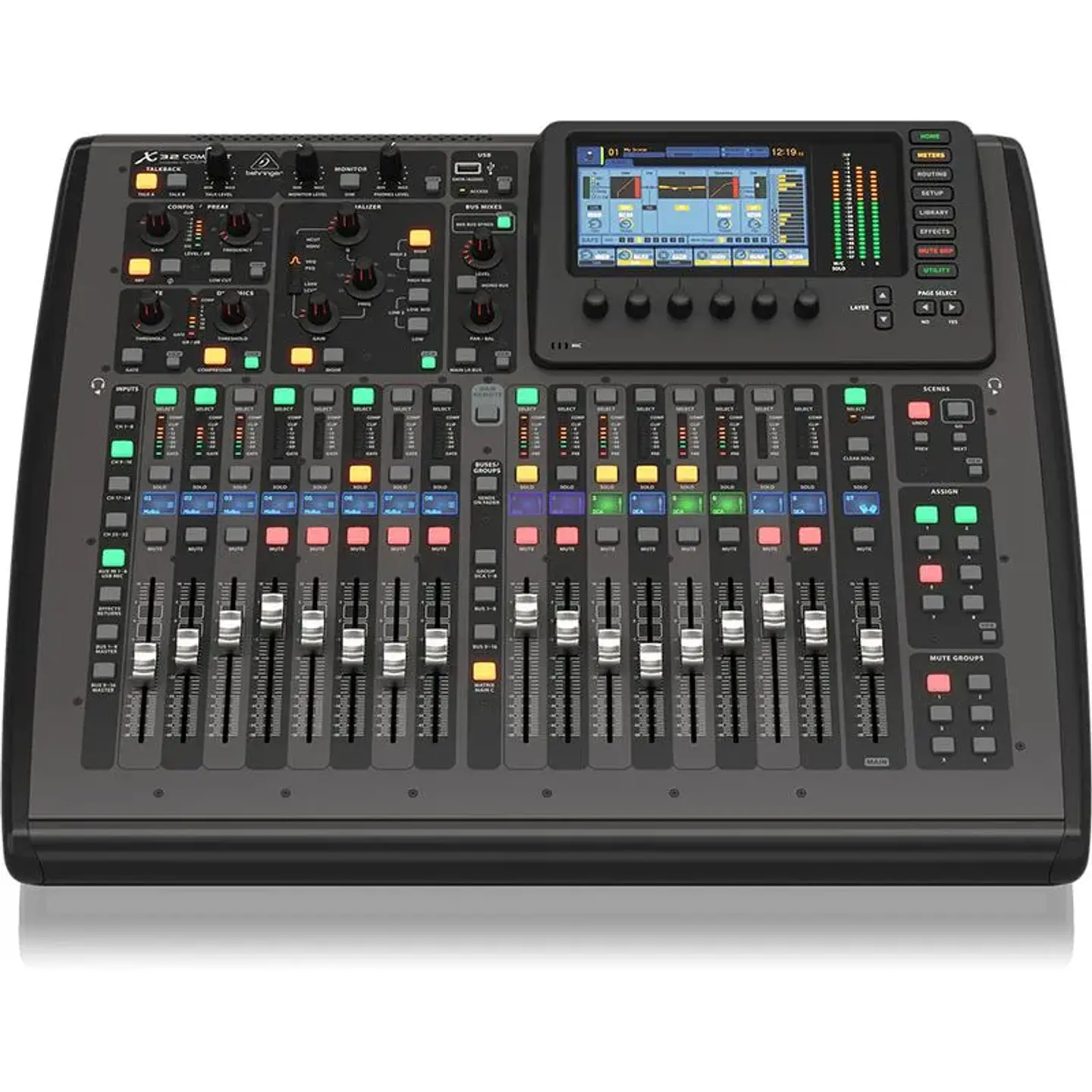 Consola Digital Behringer X32 Compact - Faders Motorizados 1