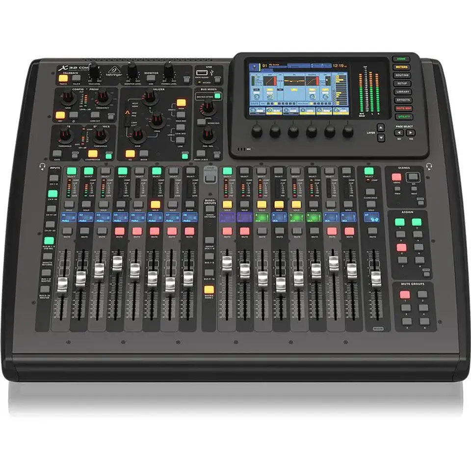 Consola Digital Behringer X32 Compact - Faders Motorizados 1