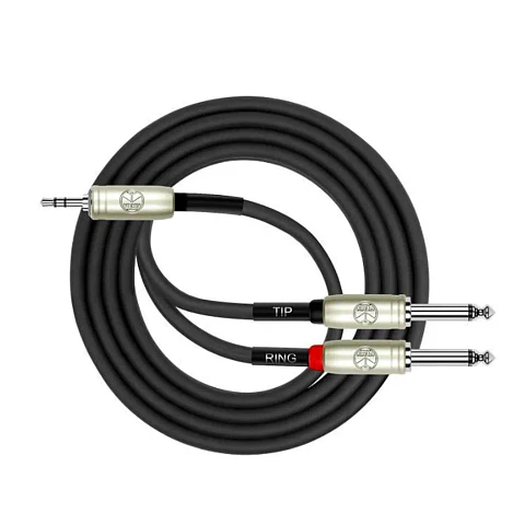 Cable Kirlin en Y de Miniplug a 2 Plug 1 Metro