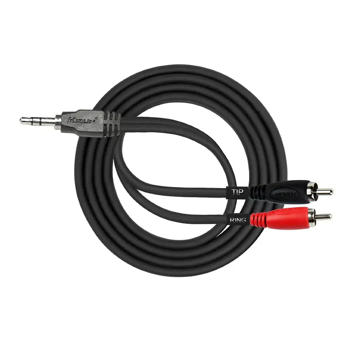 Cable Y Miniplug-2Rca 3 Metros Nickel Plated  1