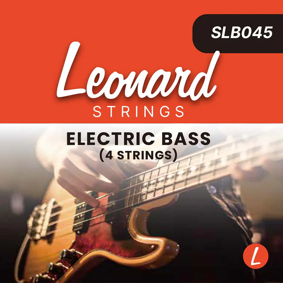 Cuerdas de Bajo Leonard 4 Cuerdas Nickel Plateado 045/105 1