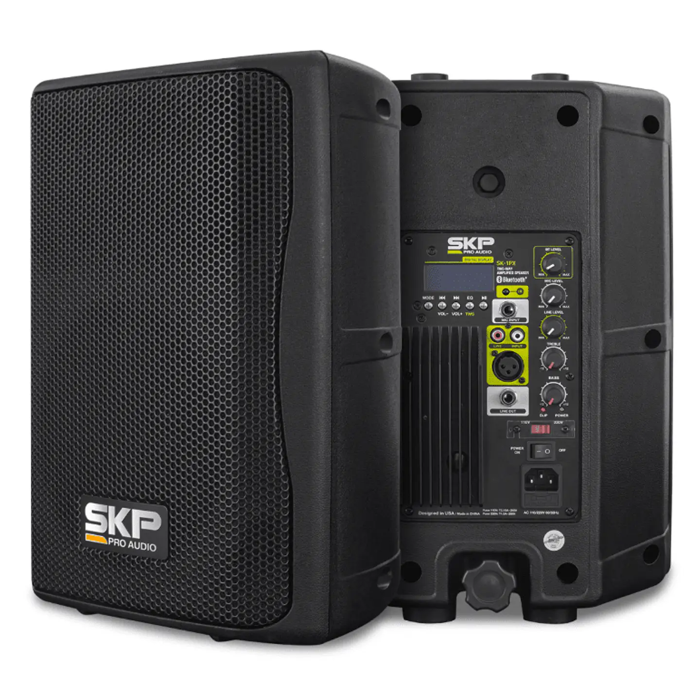 Parlante Activo 8 Pulgadas Bluetooth 400w Skp Sk-1px 1
