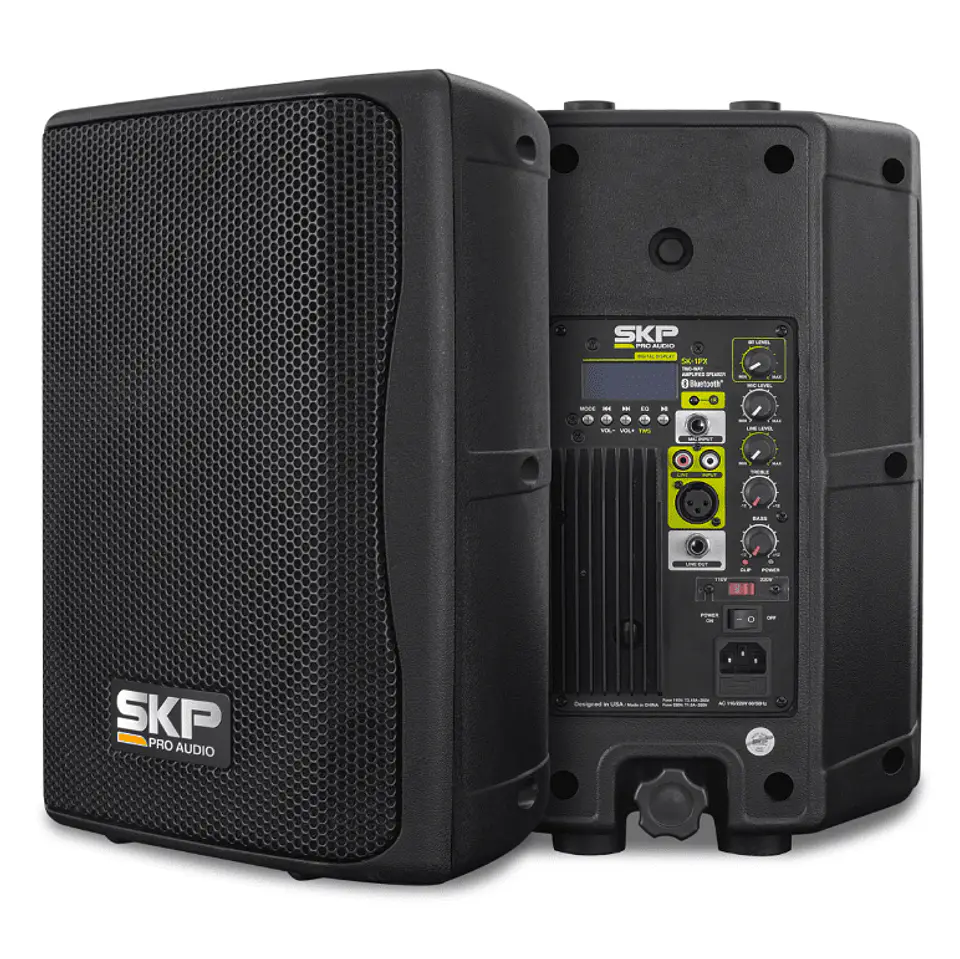 Parlante Activo 8 Pulgadas Bluetooth 400w Skp Sk-1px 1