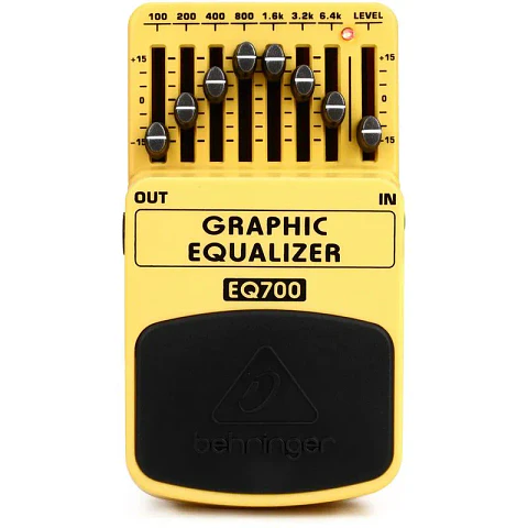 Pedal Ecualizador Gráfico Behringer EQ700 - 7 Bandas