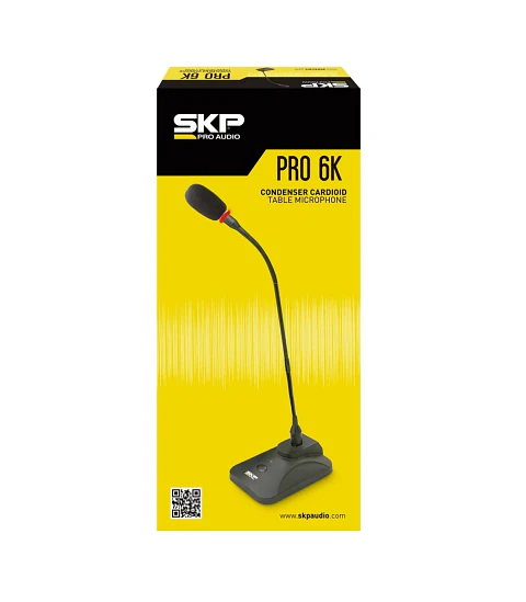 Micrófono cuello de ganso SKP PRO-6K