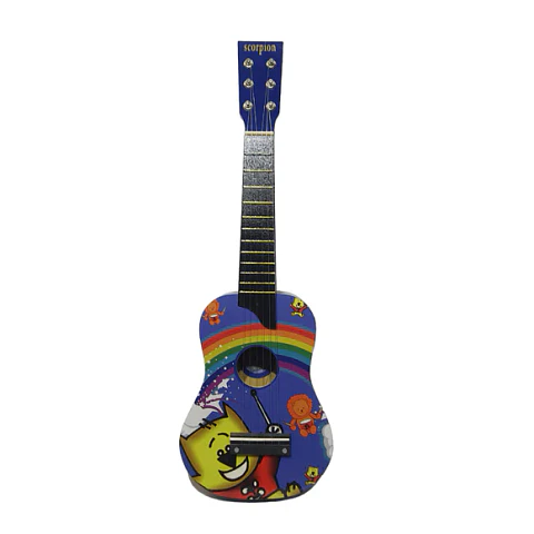 Guitarra de Juguete Scorpion Gato Arcoiris 25" 
