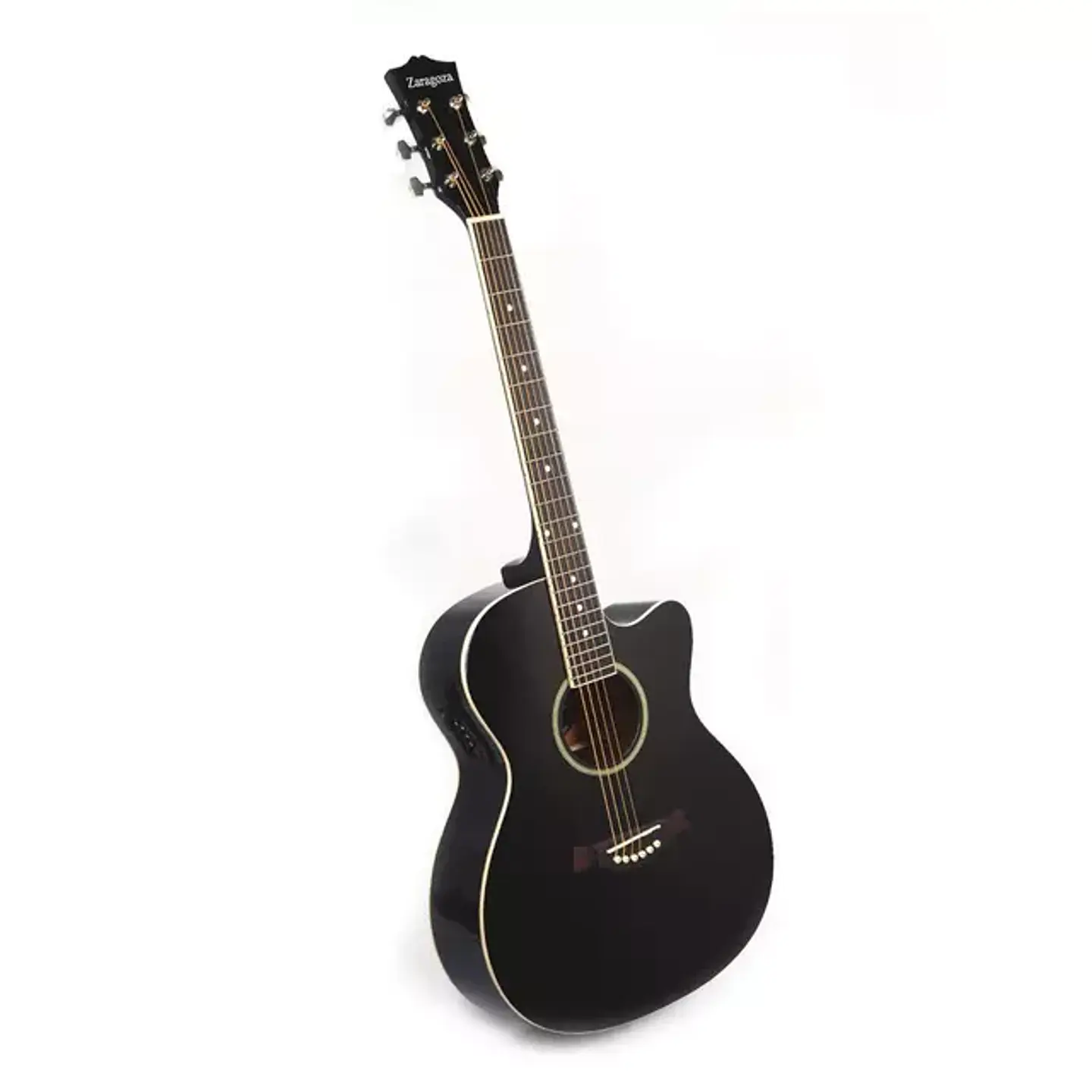 Guitarra Electroacústica cuerdas metálicas Zaragoza BK 1