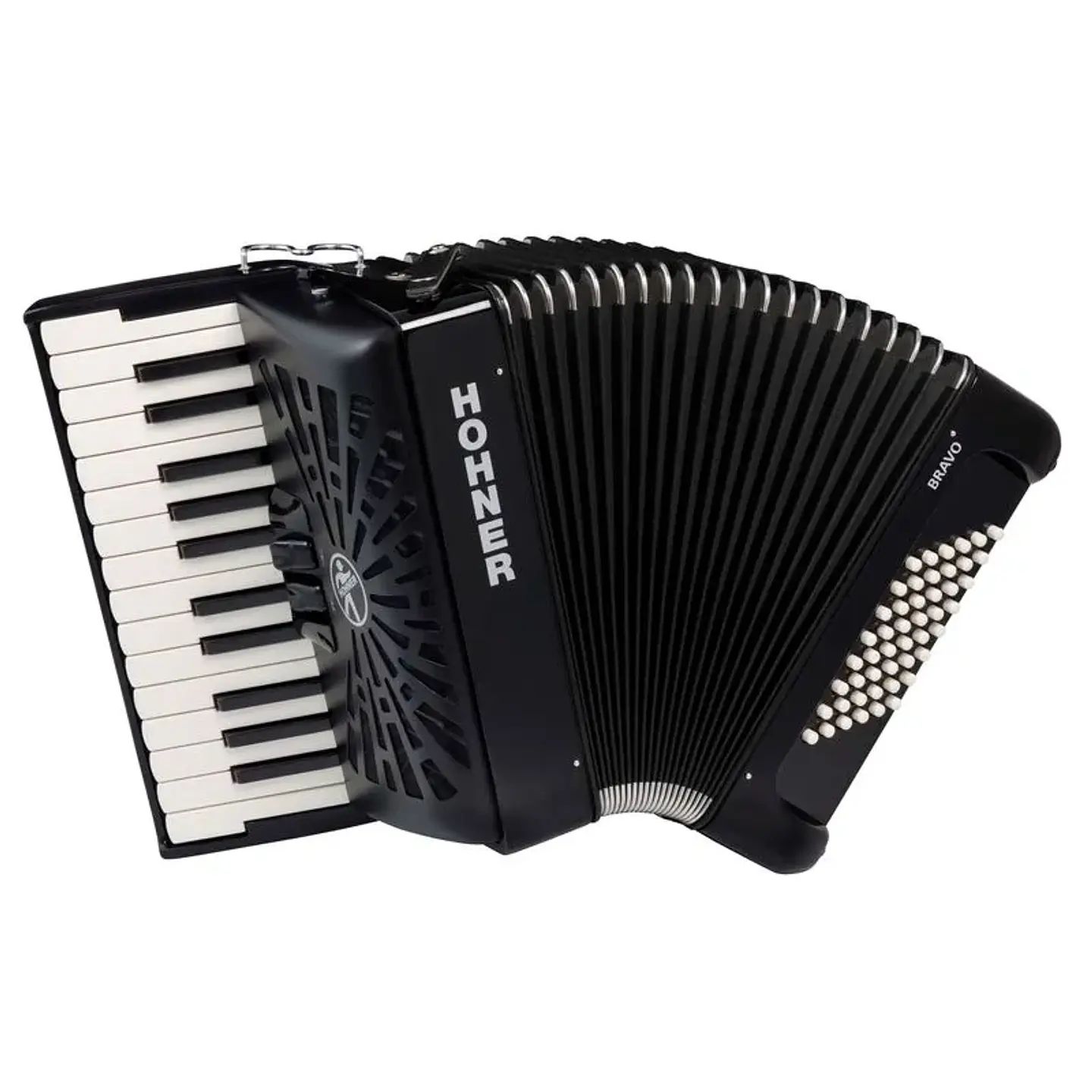 Acordeón Hohner Bravo II 48 A16522 - Black 1