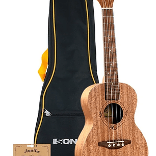 Ukelele Sonun Kauai Concierto 26 Pulgadas Cafe Con Funda