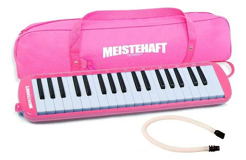 Melódica Meistehaft 37 Notas color Rosada